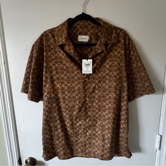Coach Signature Monogram Shirt - Picture 3 of 3